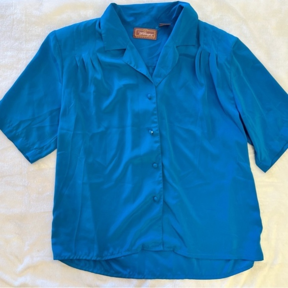 Vintage Worthington Blue Button-up